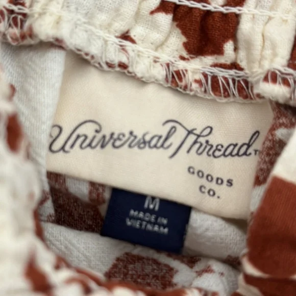 NWT Universal Thread Floral Ruffle Skirt Size Medium - Picture 11 of 13